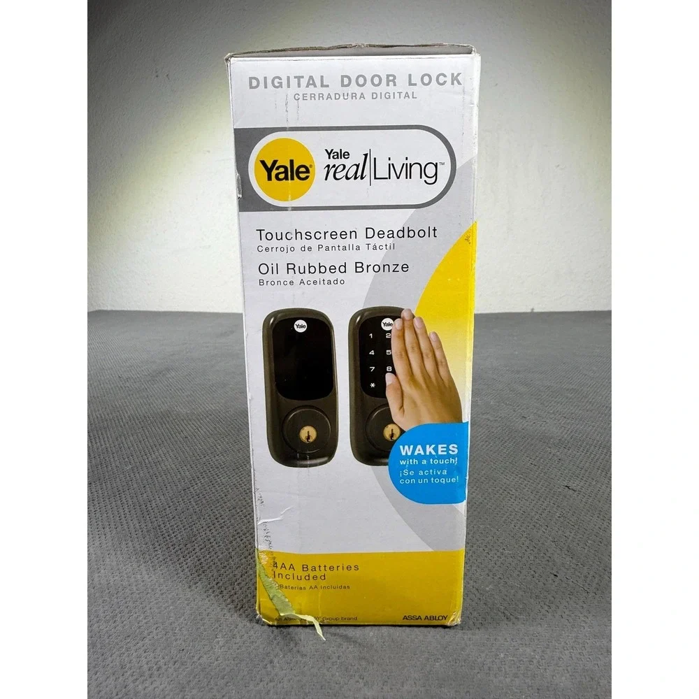 Yale Real Living Touchscreen Deadbolt Oil Rubbed Bronze YRD220-NR-0BP NEW